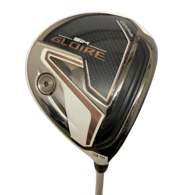 【中古】 テーラーメイド SIM GLOIRE 3W フェアウェイウッド FW リシャフト (フレックスその他) メンズ 男性用 右利き 右用 Cランク ゴルフクラブ