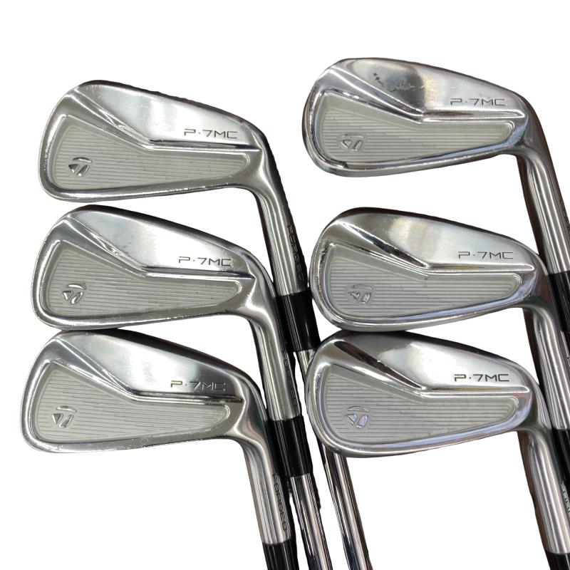 【中古】 仕立て屋お手伝いさん Taylor Made P・7MC 6S アイアン仕掛ける IR NS PRO MODUS3 TOUR105 (フレックスS) メンズ 成人男性用 右利き 右用 C価値づける ゴルフ野球クラブ