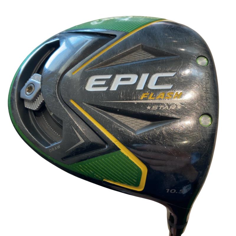 【中古】 キャロウェイ EPIC FLASH STAR 10.5° １番ウッド DR リシャフト (フレックス余分の物) メンズ 成人男性用 右利き 右用 D序列付ける ゴルフ野球クラブ