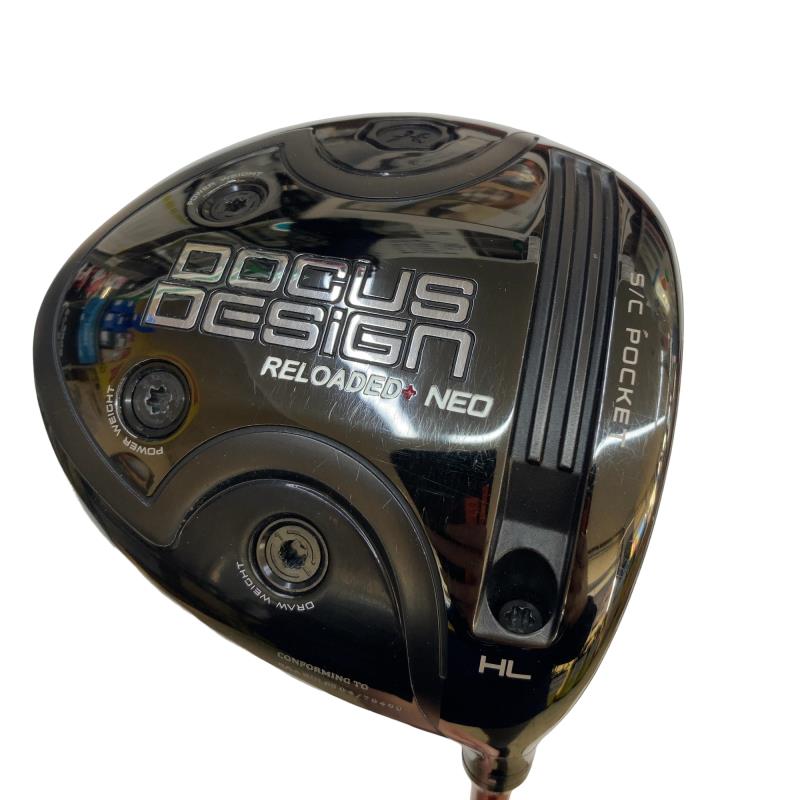 【中古】 DOCUS DOCUS DESIGN RELOADED+ NEO(黒いこと) HL(11°) １番ウッド DR 完全無欠特注立て坑 (フレックスR) メンズ 成人男性用 右利き 右用 C序列付ける ゴルフ野球クラブ