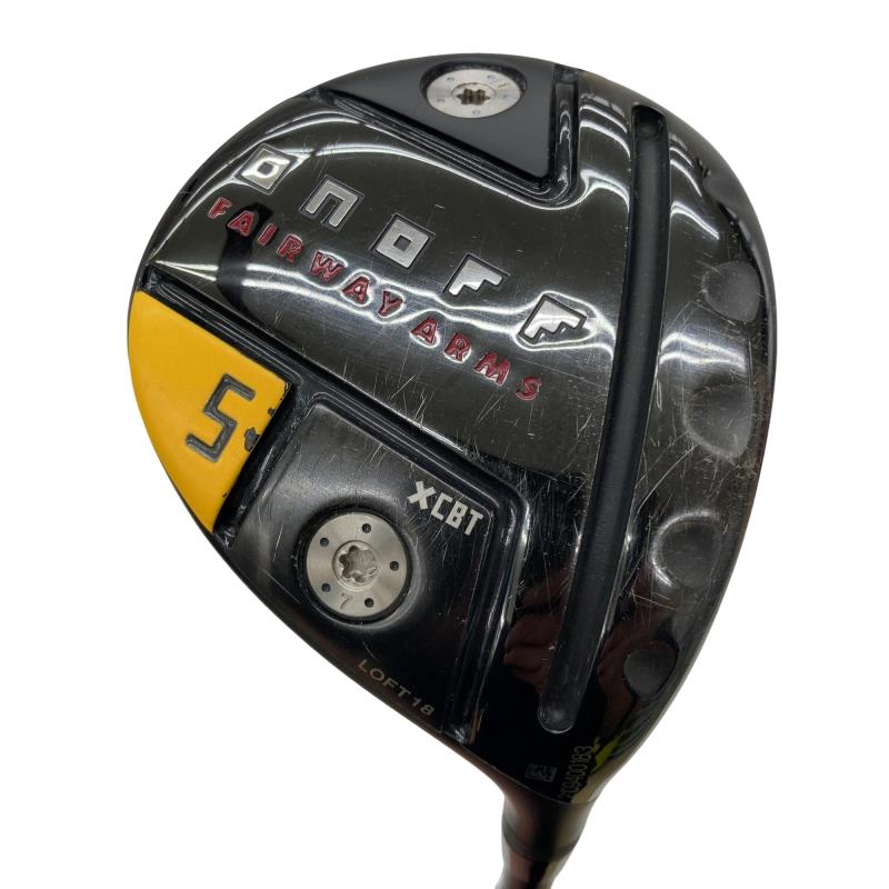 【中古】 ダイワ(グローブライド) ONOFF ARMS(2022) KURO 5W フェアウェイウッド FW CBT:622F (フレックスS) メンズ 成人男性用 右利き 右用 C位置づける ゴルフ野球クラブ