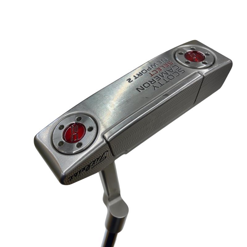 【中古】 タイトリスト SCOTTY CAMERON select NEWPORT 2(2016) 33in パター PT スチール写真 (フレックス余分の物) メンズ 成人男性用 右利き 右用 C序列付ける ゴルフ野球クラブ