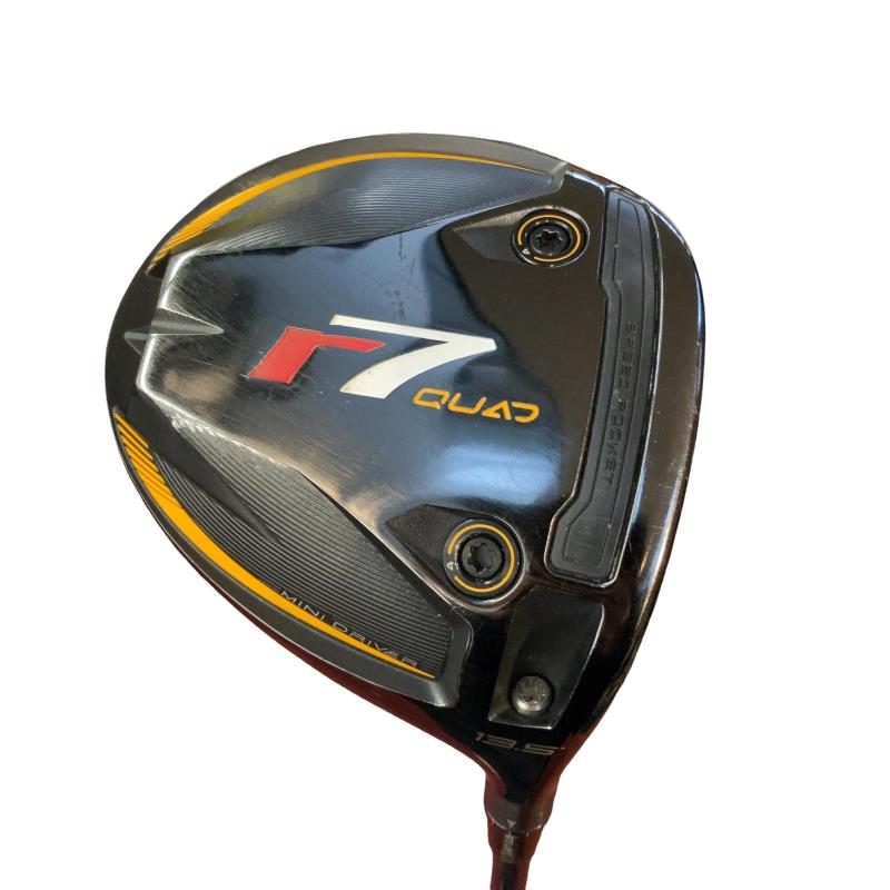 【中古】 テーラーメイド r7quad MINI DRIVER 13.5&deg; ドライバー DR r7QMD Diamana SILVER TM55 (フレックスS) メンズ 男性用 右利き 右用 Cランク ゴルフクラブ｜ゴルフパートナー 中古クラブ店