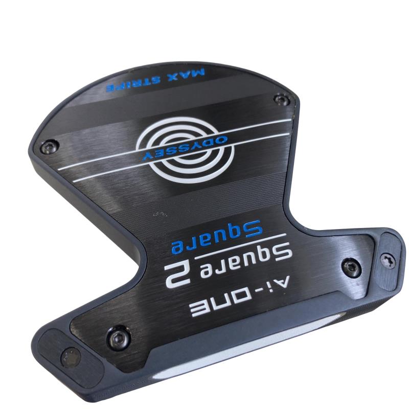 【中古】 オデッセイ Ai-ONE SQUARE 2 SQUARE MAX STRIPE 34in パター PT STROKE LAB 90 スチール写真 (フレックス余分の物) メンズ 成人男性用 右利き 右用 B価値づける ゴルフ野球クラブ
