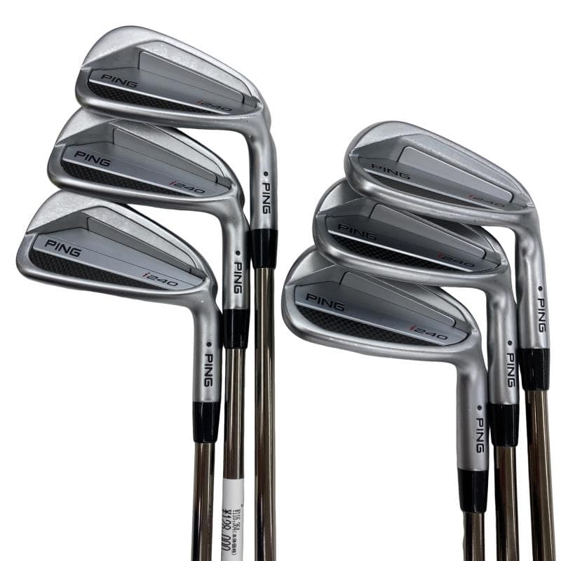 【中古】 ピン i240 7S アイアンセット IR PING TOUR 2.0 CHROME I (フレックスS) メンズ 男性用 右利き 右用 Cランク ゴルフクラブ｜ゴルフパートナー 中古クラブ店