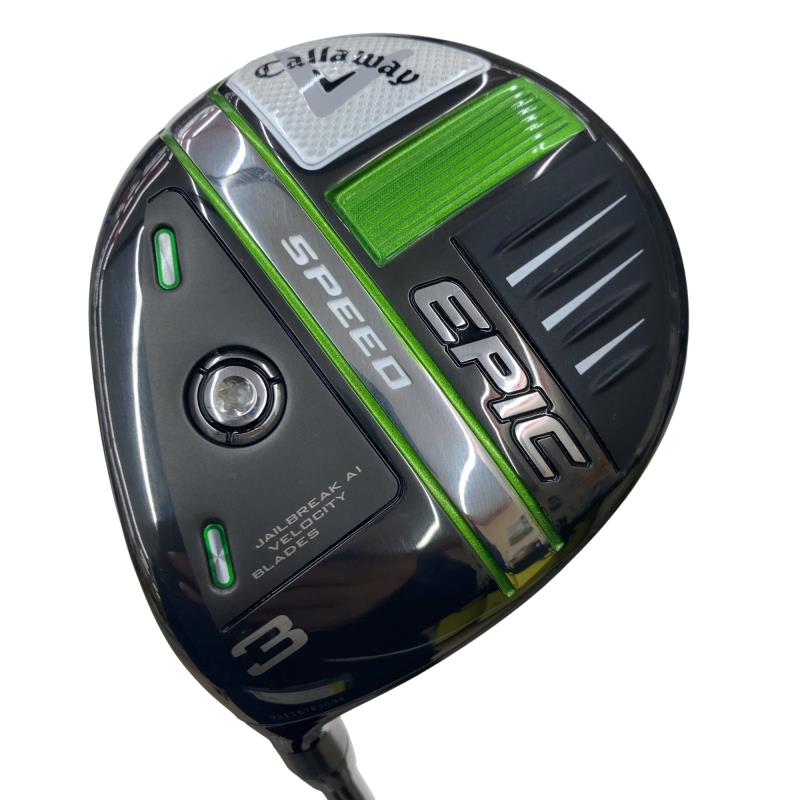 【中古】 キャロウェイ EPIC SPEED 3W レフティ フェアウェイウッド FW Diamana 50 for CW(2021 EPIC FW) (フレックスSR) メンズ 男性用 左利き レフティ 左用 Bランク ゴルフクラブ