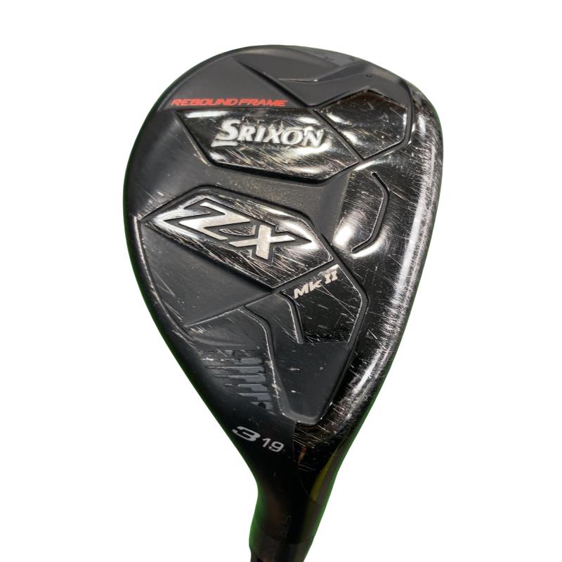 【中古】 ダンロップ SRIXON ZX Mk II HYBRID H3 ユーティリティ UT リシャフト (フレックスその他) メンズ 男性用 右利き 右用 Cランク ゴルフクラブ