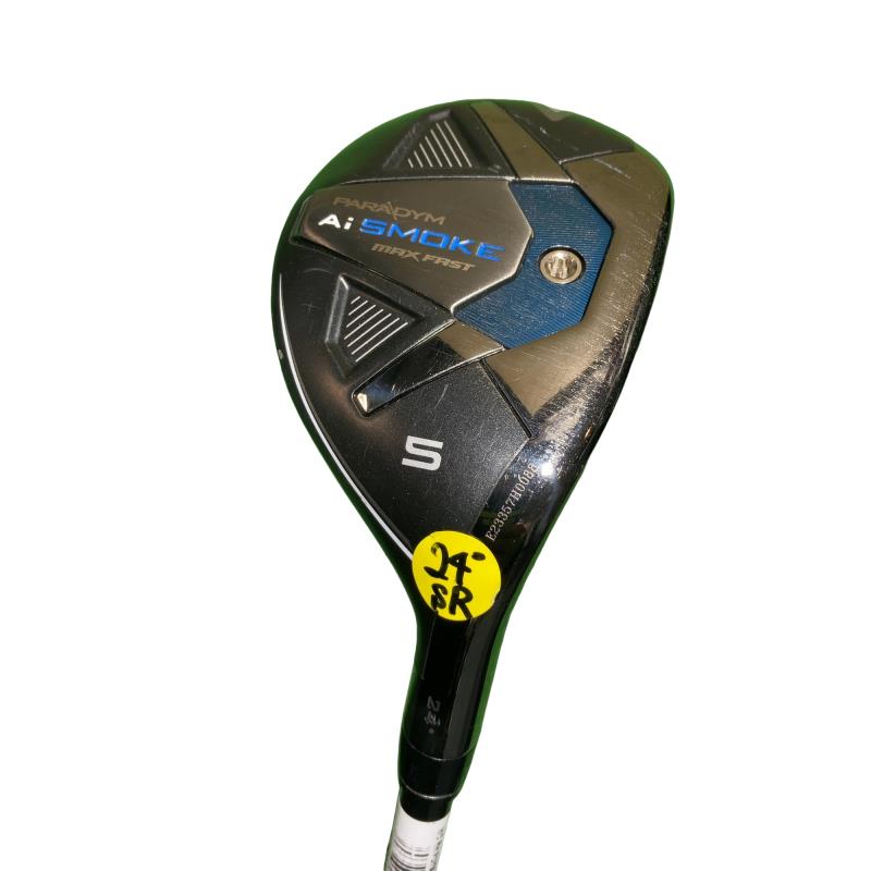 【中古】 キャロウェイ PARADYM Ai SMOKE MAX FAST U5 ユーティリティ UT TENSEI 40 for CW(Ai SMOKE UT) (フレックスSR) メンズ 男性用 右利き 右用 Cランク ゴルフクラブ