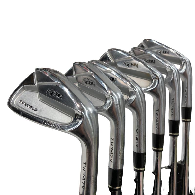 【中古】 本間ゴルフ TOUR WORLD TW747V 6S アイアンセット IR リシャフト (フレックスその他) メンズ 男性用 右利き 右用 Cランク ゴルフクラブ｜ゴルフパートナー 中古クラブ店