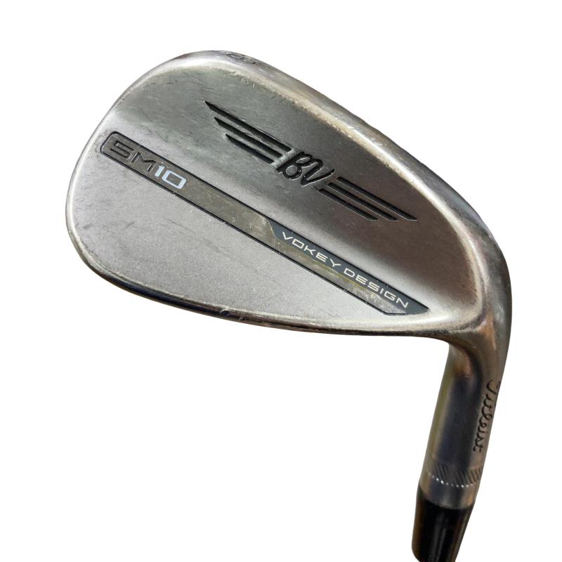 【中古】 タイトリスト VOKEY SPIN MILLED SM10 ニッケル 48°/10°F ウェッジ WG NS PRO 950GH neo (フレックスS) メンズ 男性用 右利き 右用 Cランク ゴルフクラブ