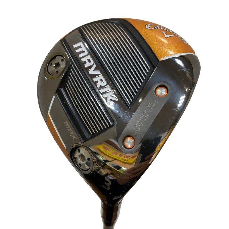 【中古】 キャロウェイ MAVRIK MAX 3W フェアウェイウッド FW 純正特注シャフト (フレックスS) メンズ 男性用 右利き 右用 Cランク ゴルフクラブ