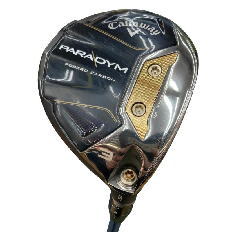 【中古】 キャロウェイ PARADYM 3W フェアウェイウッド FW リシャフト (フレックスその他) メンズ 男性用 右利き 右用 Dランク ゴルフクラブ