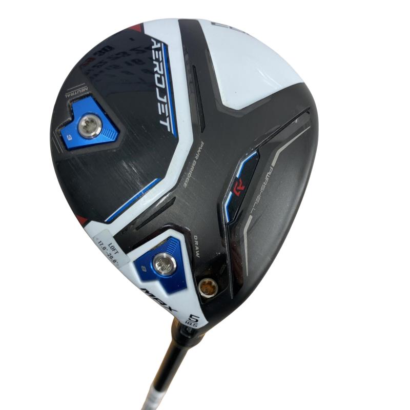 【中古】 コブラ cobra AEROJET MAX 5W フェアウェイウッド FW Tour AD for Cobra(AEROJET FW) (フレックスS) メンズ 男性用 右利き 右用 Cランク ゴルフクラブ