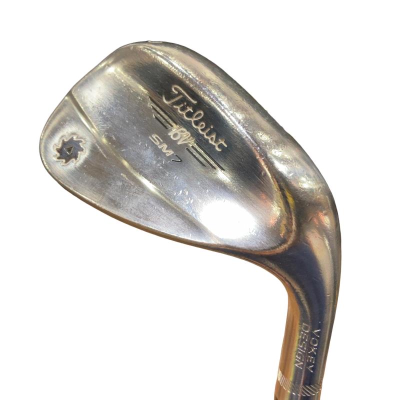 【中古】 タイトリスト VOKEY SPIN MILLED SM7 ツアークロム 52°/12°F ウェッジ WG NS PRO 950GH (フレックスS) メンズ 男性用 右利き 右用 Cランク ゴルフクラブ