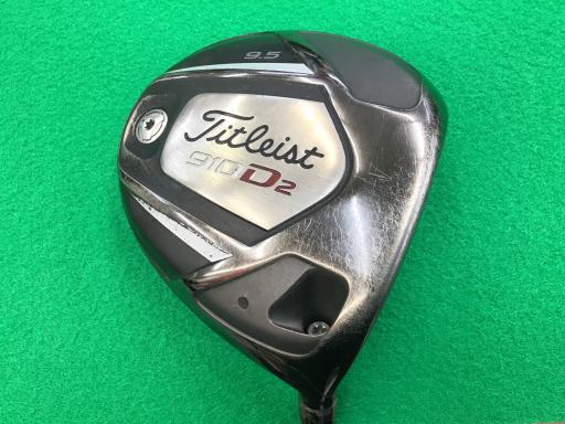【中古】 タイトリスト 910 D2  9.5° １番ウッド DR Tour AD DJ-6 (フレックスS) メンズ 成人男性用 右利き 右用 C価値づける ゴルフ野球クラブ