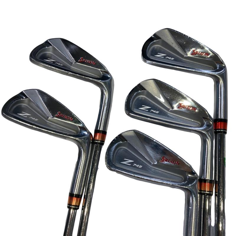 【中古】 ダンロップ SRIXON Z745 6S アイアンセット IR NS PRO 980GH D.S.T (フレックスS) メンズ 男性用 右利き 右用 Dランク ゴルフクラブ