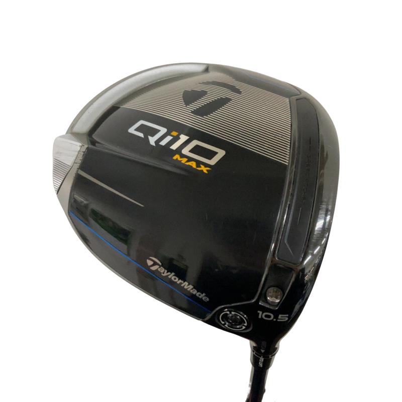 【中古】 テーラーメイド Qi10 MAX 10.5° ドライバー DR Diamana BLUE TM50(Qi10 DR) (フレックスS) メンズ 男性用 右利き 右用 Cランク ゴルフクラブ