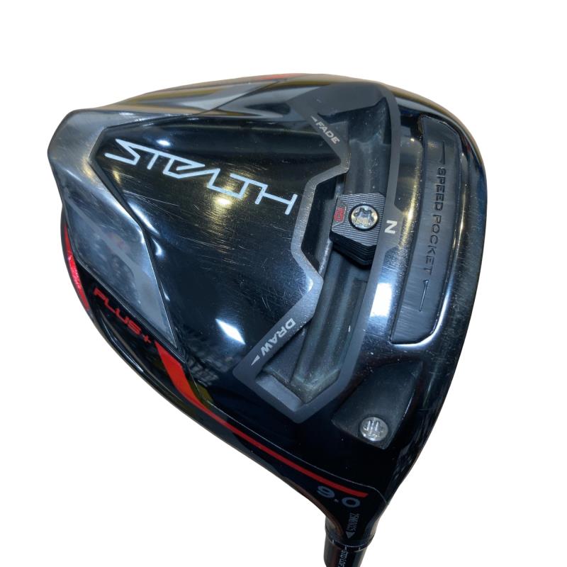 【中古】 テーラーメイド STEALTH PLUS+ 9° ドライバー DR TENSEI SILVER TM50(STEALTH DR) (フレックスS) メンズ 男性用 右利き 右用 Cランク ゴルフクラブ