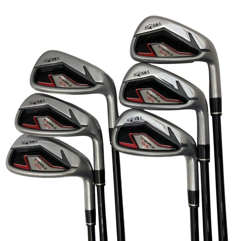【中古】 本間ゴルフ TOUR WORLD GS 7S アイアンセット IR SPEED TUNED 48(IR) (フレックスSR) メンズ 男性用 右利き 右用 Cランク ゴルフクラブ
