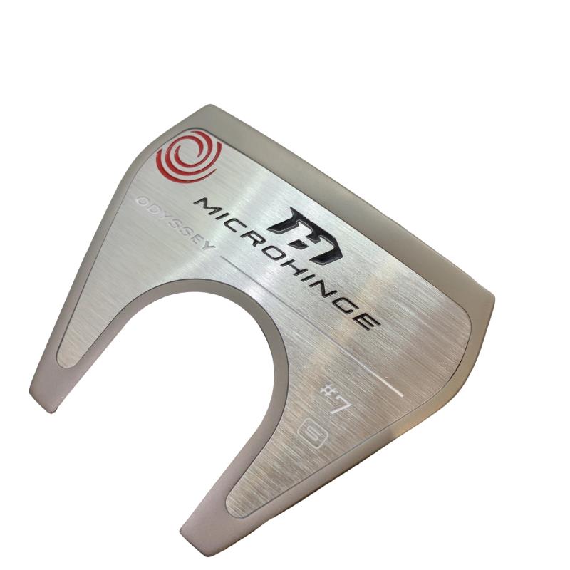 【中古】 オデッセイ MICROHINGE #7 S 34インチ レフティ パター PT スチール (フレックスその他) メンズ 男性用 左利き レフティ 左用 Aランク ゴルフクラブ
