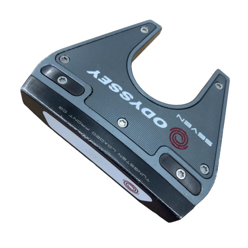 【中古】 オデッセイ TRI-HOT 5K SEVEN 34in レフティ パター PT STROKE LAB(2023) (フレックス余分の物) メンズ 成人男性用 左ぎっちょ レフティ 左用 C序列付ける ゴルフ野球クラブ