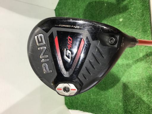 【中古】 ピン G410 5W フェアウェイウッド FW 純正特注シャフト (フレックスX) メンズ 男性用 右利き 右用 Cランク ゴルフクラブ