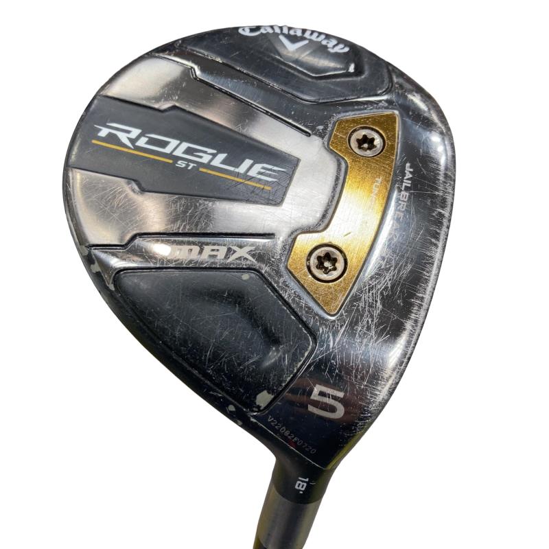 【中古】 キャロウェイ ROGUE ST MAX 5W フェアウェイウッド FW VENTUS 5 for CW(ROGUE ST FW) (フレックスS) メンズ 男性用 右利き 右用 Dランク ゴルフクラブ
