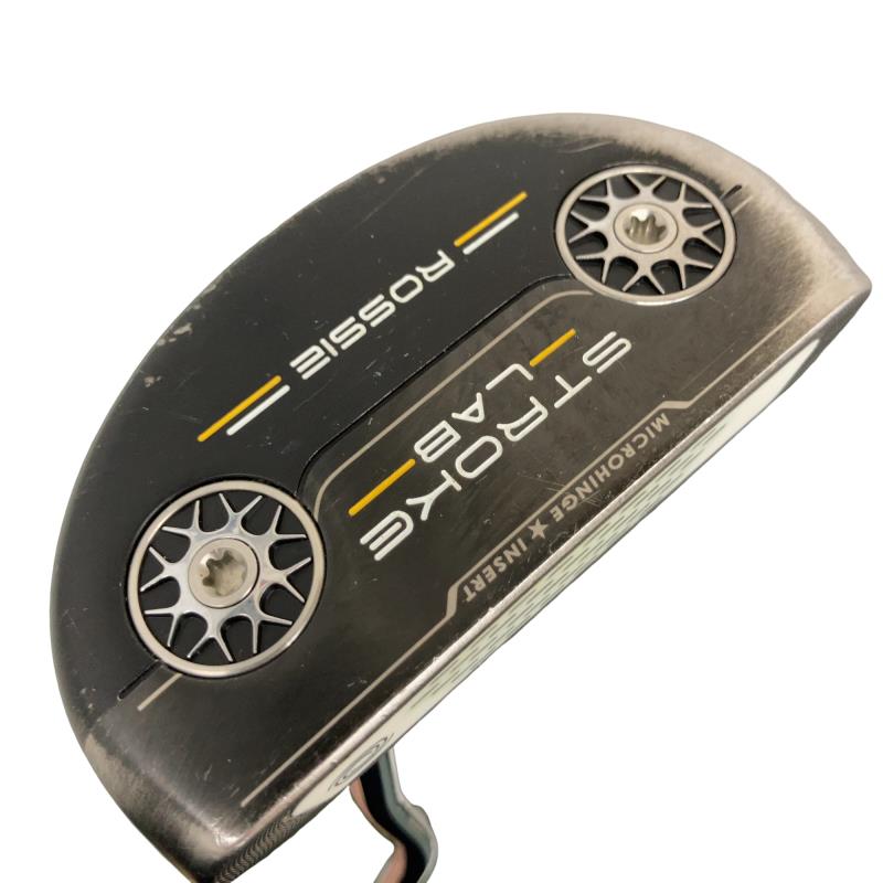 【中古】 オデッセイ STROKE LAB BLACK ROSSIE 34in パター PT STROKE LAB BLACK (フレックス余分の物) メンズ 成人男性用 右利き 右用 C位置づける ゴルフ野球クラブ