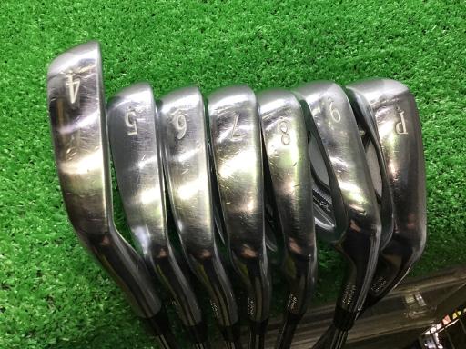 【中古】 ミズノ Mizuno Pro 918 7S アイアンセット IR 純正特注シャフト (フレックスS) メンズ 男性用 右利き 右用 Cランク ゴルフクラブ