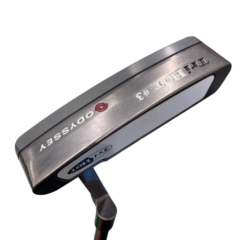 【中古】 オデッセイ Tri HOT #3 パター PT スチール (フレックスその他) メンズ 男性用 右利き 右用 Cランク ゴルフクラブ
