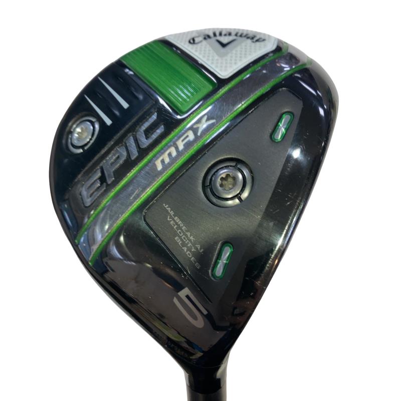 【中古】 キャロウェイ EPIC MAX 5W フェアウェイウッド FW リシャフト (フレックスその他) メンズ 男性用 右利き 右用 Cランク ゴルフクラブ|ゴルフパートナー 中古クラブ店