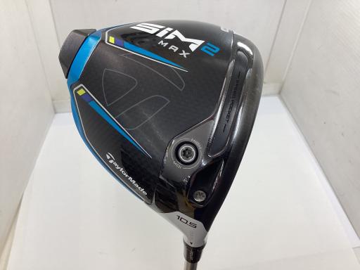【中古】 テーラーメイド SIM2 MAX 10.5° ドライバー DR リシャフト (フレックスその他) メンズ 男性用 右利き 右用 Dランク ゴルフクラブ