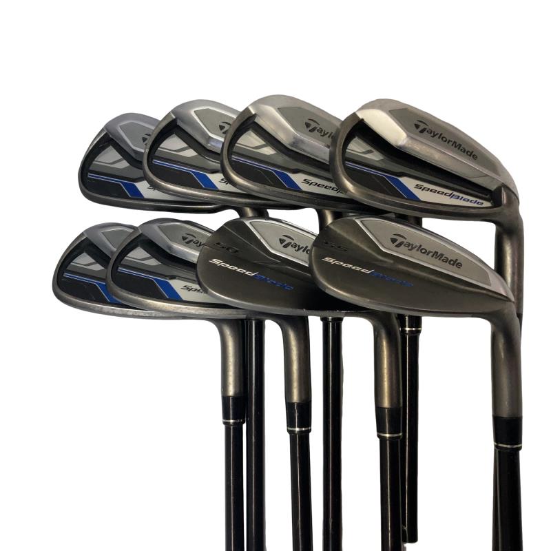 【中古】 テーラーメイド Speed Blade 8S アイアンセット IR TM7-114 (フレックスR) メンズ 男性用 右利き 右用 Cランク ゴルフクラブ|ゴルフパートナー 中古クラブ店