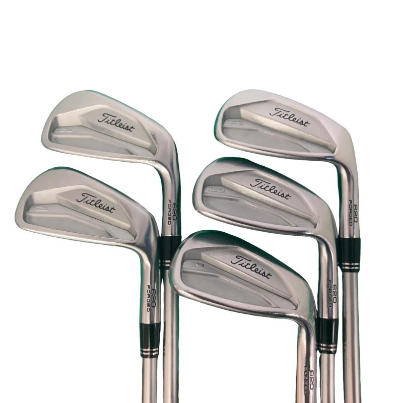 【中古】 タイトリスト Titleist CB 620 5S アイアン書き割り IR リシャフト (フレックス余分の物) メンズ 成人男性用 右利き 右用 D序列付ける ゴルフ野球クラブ