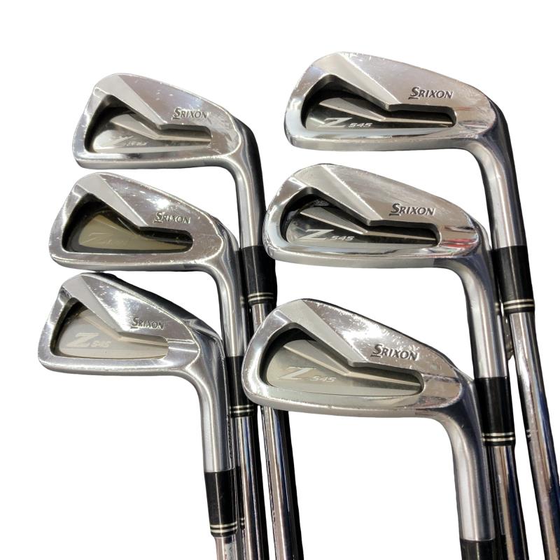 【中古】 ダンロップ SRIXON Z545 6S アイアンセット IR NS PRO 980GH D.S.T (フレックスR) メンズ 男性用 右利き 右用 Dランク ゴルフクラブ