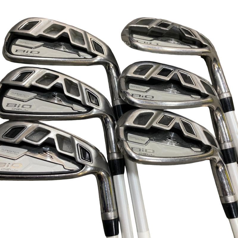【中古】 コブラ cobra BiO CELL 6S(シルバー/ブラック) USA アイアンセット IR cobra BiO CELL (フレックスS) メンズ 男性用 右利き 右用 Cランク ゴルフクラブ