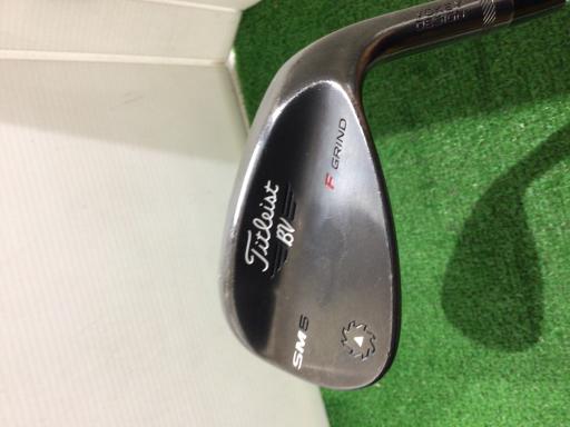 【中古】 タイトリスト VOKEY SPIN MILLED SM6 スティールグレー 56°/14°F ウェッジ WG NS PRO 950GH (フレックスS) メンズ 男性用 右利き 右用 Dランク ゴルフクラブ