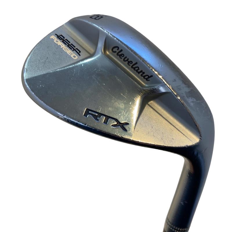 【中古】 クリーブランド Cleveland RTX DEEP FORGED 58°/12° MID ウェッジ WG Dynamic Gold (フレックスS) メンズ 男性用 右利き 右用 Cランク ゴルフクラブ