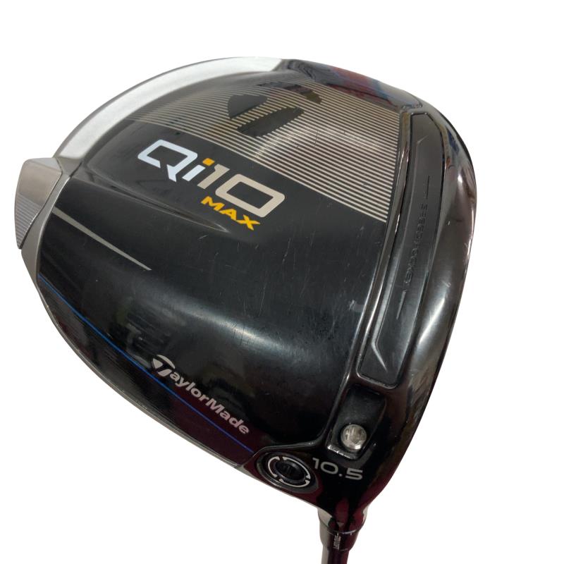 【中古】 テーラーメイド Qi10 MAX 10.5° ドライバー DR Diamana BLUE TM50(Qi10 DR) (フレックスS) メンズ 男性用 右利き 右用 Cランク ゴルフクラブ
