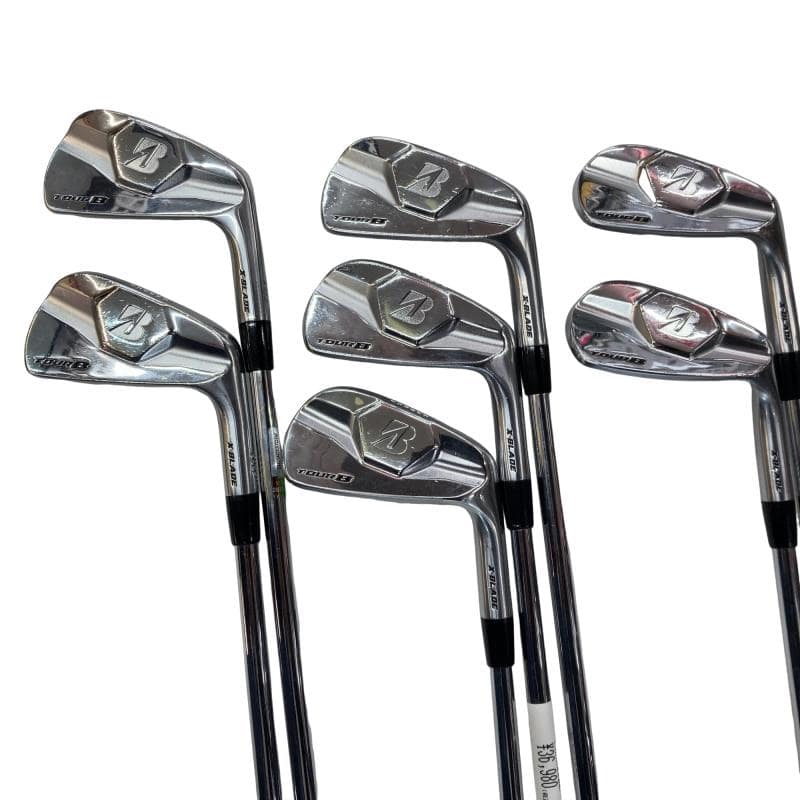 【中古】 ブリヂストン TOUR B X-BLADE 8S アイアンセット IR Dynamic Gold (フレックスS) メンズ 男性用 右利き 右用 Cランク ゴルフクラブ