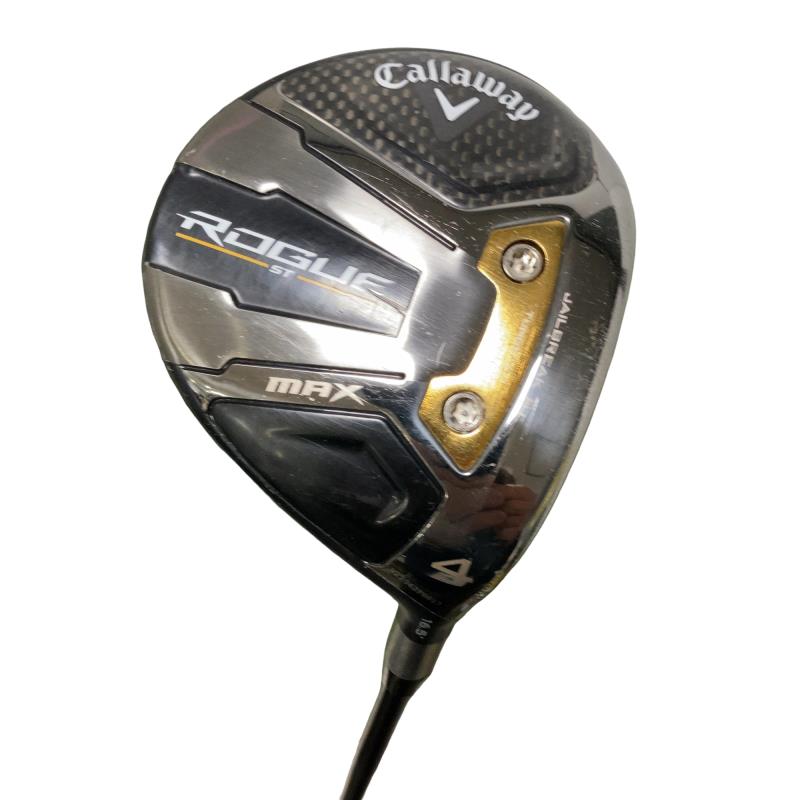 【中古】 キャロウェイ ROGUE ST MAX 4W フェアウェイウッド FW VENTUS 5 for CW(ROGUE ST FW) (フレックスS) メンズ 男性用 右利き 右用 Cランク ゴルフクラブ｜ゴルフパートナー 中古クラブ店