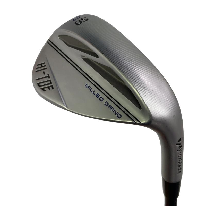 【中古】 仕立て屋お手伝いさん Taylor Made MILLED GRIND HI-TOE(2022) クローム 50°/09° ウェッジ WG Diamana WEDGE 95 (フレックス余分の物) メンズ 成人男性用 右利き 右用 C序列付ける ゴルフ野球クラブ