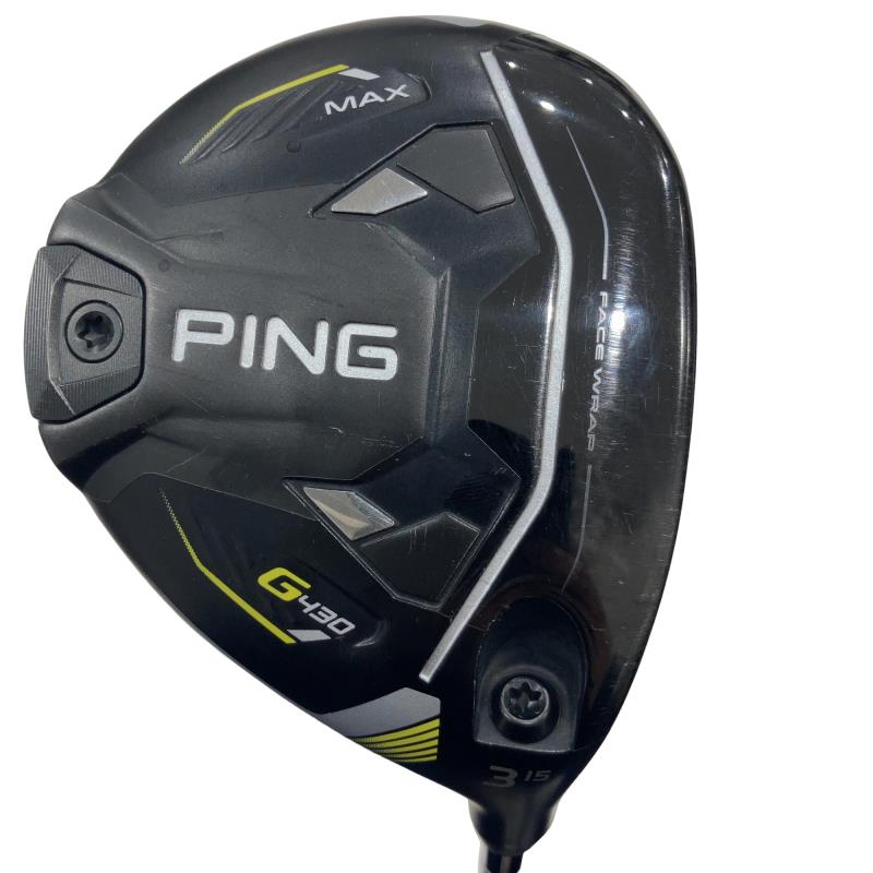 【中古】 ピン G430 MAX 3W フェアウェイウッド FW ALTA J CB BLACK(FW) (フレックスS) メンズ 男性用 右利き 右用 Cランク ゴルフクラブ