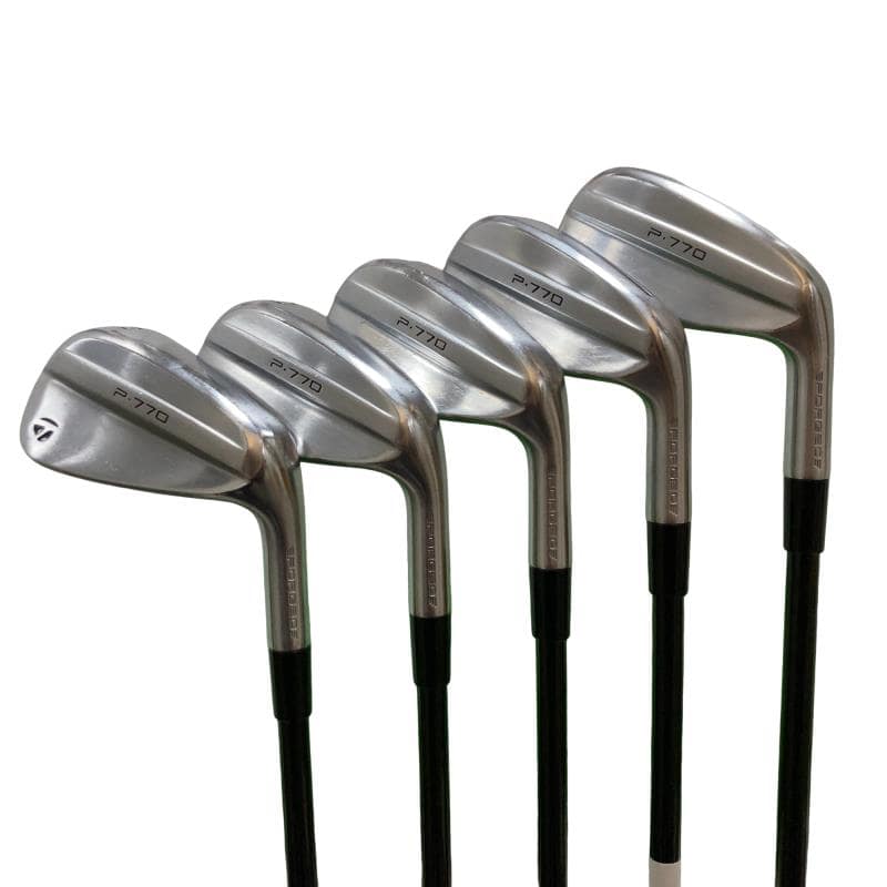 【中古】 テーラーメイド Taylor Made P・770(2024) 5S アイアンセット IR 純正特注シャフト (フレックスS) メンズ 男性用 右利き 右用 Cランク ゴルフクラブ|ゴルフパートナー 中古クラブ店