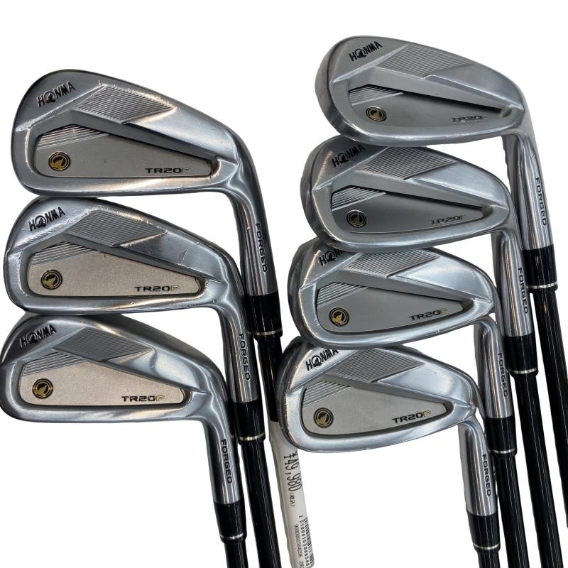 【中古】 本間ゴルフ TOUR WORLD TR20P 7S アイアンセット IR VIZARD TR20-65 (フレックスR) メンズ 男性用 右利き 右用 Cランク ゴルフクラブ|ゴルフパートナー 中古クラブ店