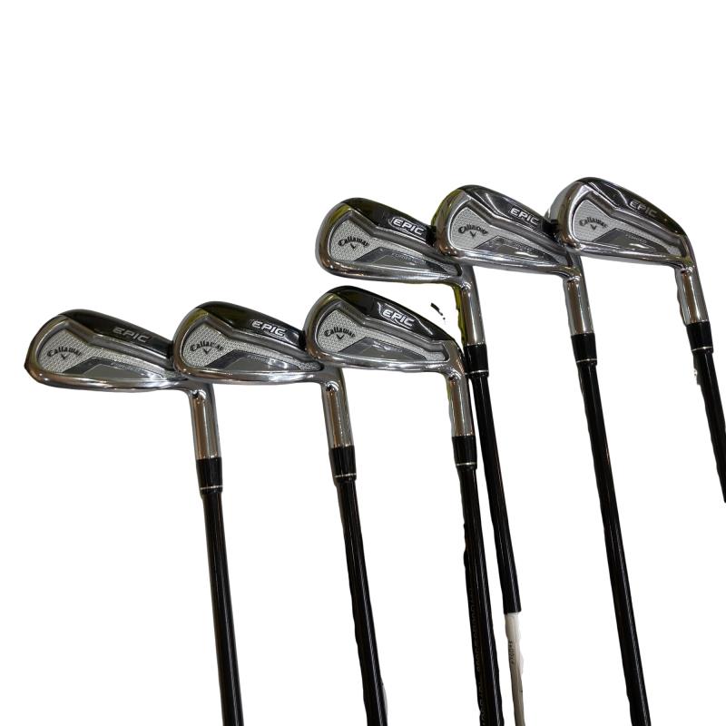 【中古】 キャロウェイ EPIC FORGED  6S USA アイアン書き割り IR TENSEI AV SILVER 65 (フレックスS) メンズ 成人男性用 右利き 右用 C位置づける ゴルフ野球クラブ