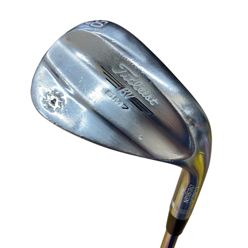 【中古】 タイトリスト VOKEY SPIN MILLED SM7 周遊旅行Cr 50°/12°F ウェッジ WG Dynamic Gold (フレックスS) メンズ 成人男性用 右利き 右用 C価値づける ゴルフ野球クラブ