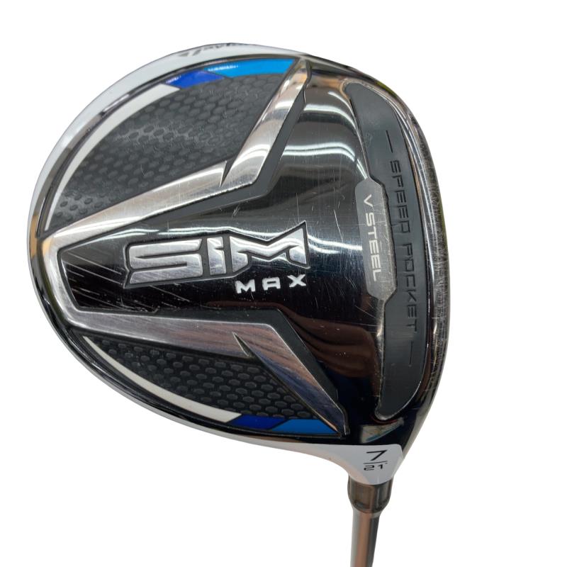 【中古】 仕立て屋お手伝いさん SIM MAX 7W フェアウェイウッド FW TENSEI BLUE TM50(FW) (フレックスS) メンズ 成人男性用 右利き 右用 C序列付ける ゴルフ野球クラブ