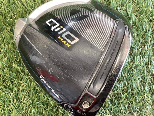 【中古】 テーラーメイド Qi10 MAX 9° ドライバー DR リシャフト (フレックスその他) メンズ 男性用 右利き 右用 Cランク ゴルフクラブ