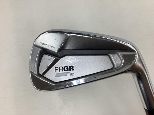 【中古】 プロギア PRGR 02(2023) 7S アイアンセット IR Diamana FOR PRGR(2023 IR) (フレックスS) メンズ 男性用 右利き 右用 Cランク ゴルフクラブ